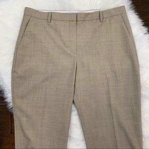 NEW Theory Tailored Trouser Treeca Pants Taupe